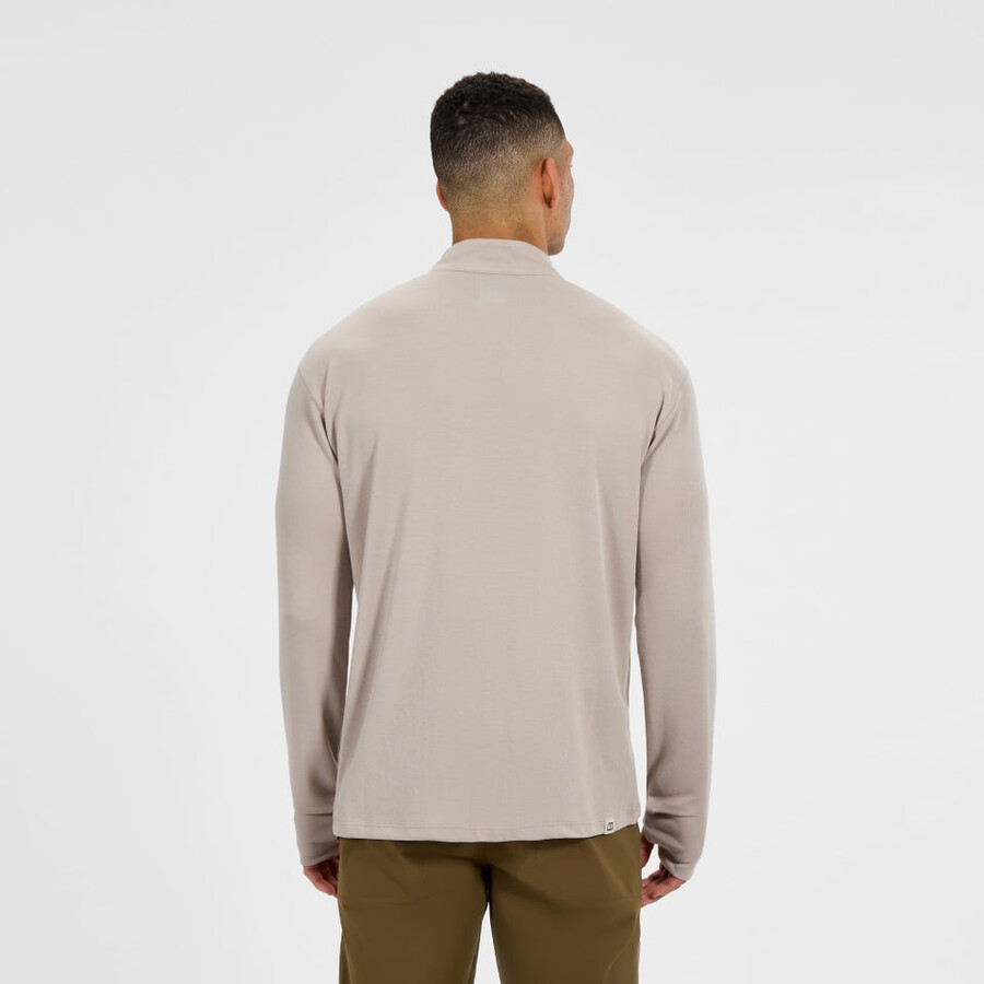 männer ivyhill half zip top - grey berghaus