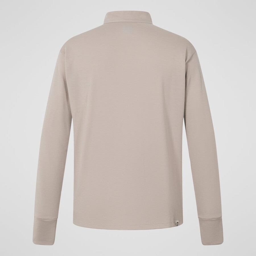 männer ivyhill half zip top - grey berghaus