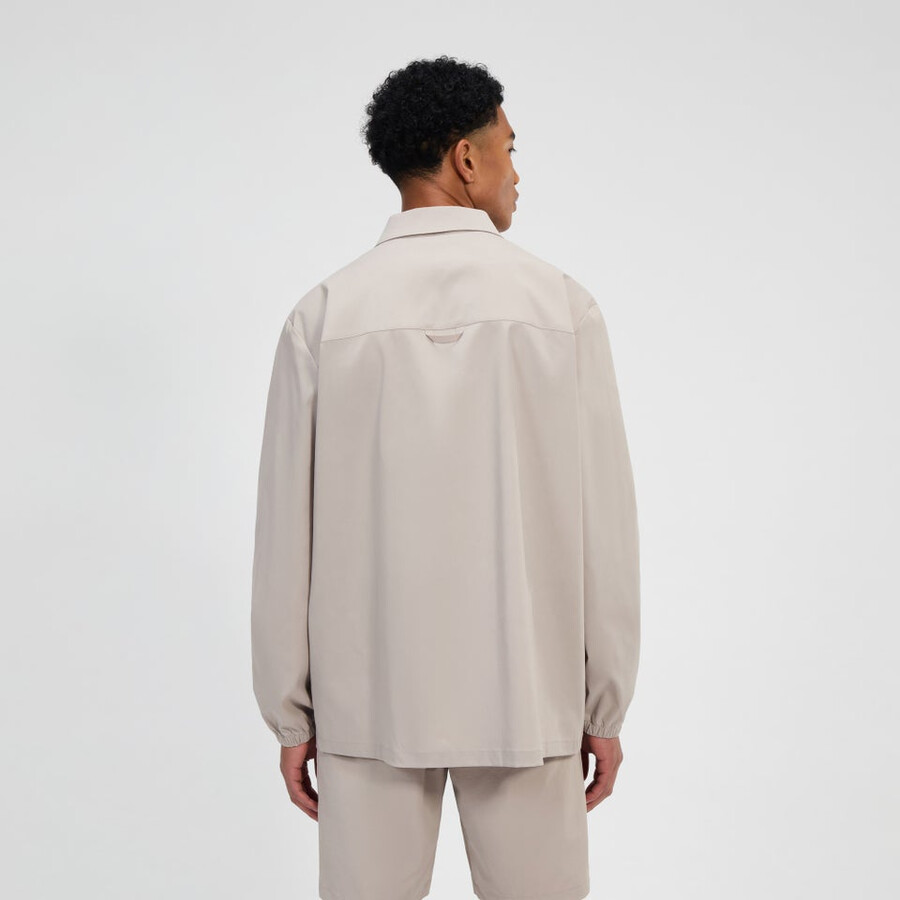men s explorer ls overshirt - grau berghaus