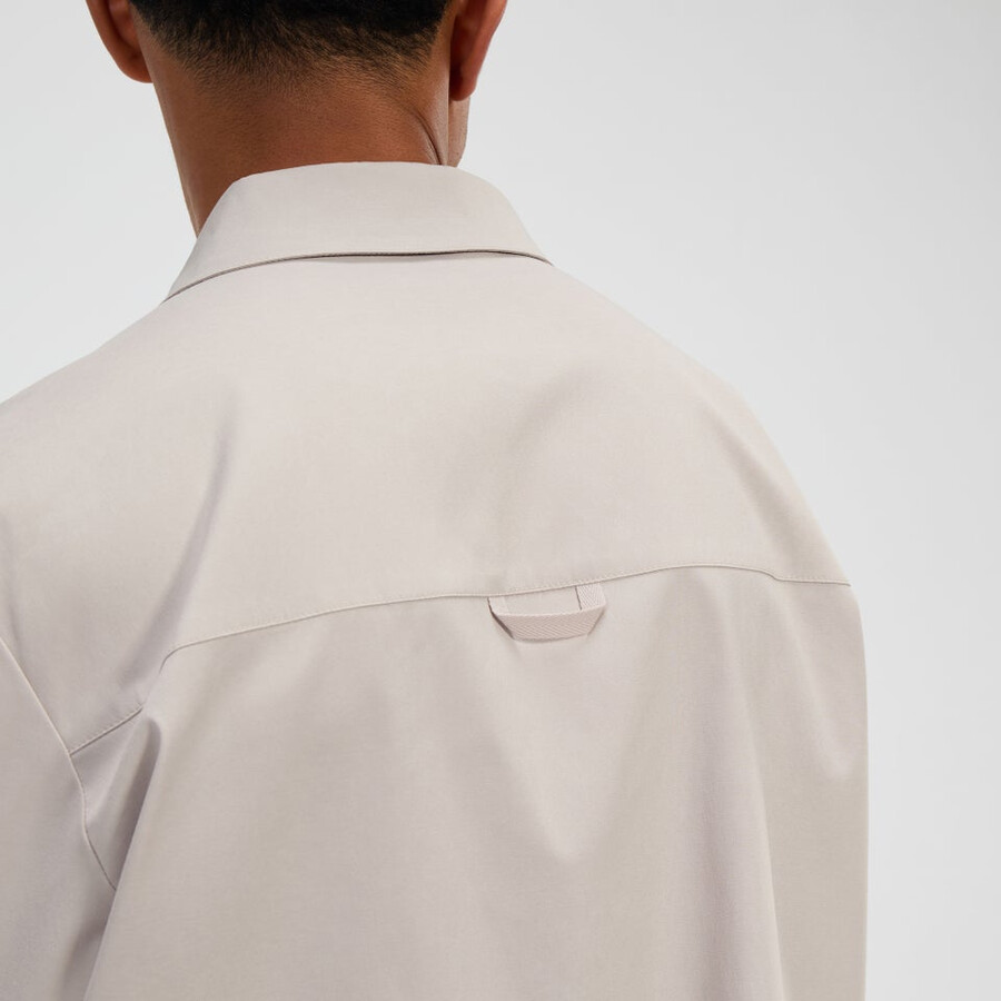 men s explorer ls overshirt - grau berghaus
