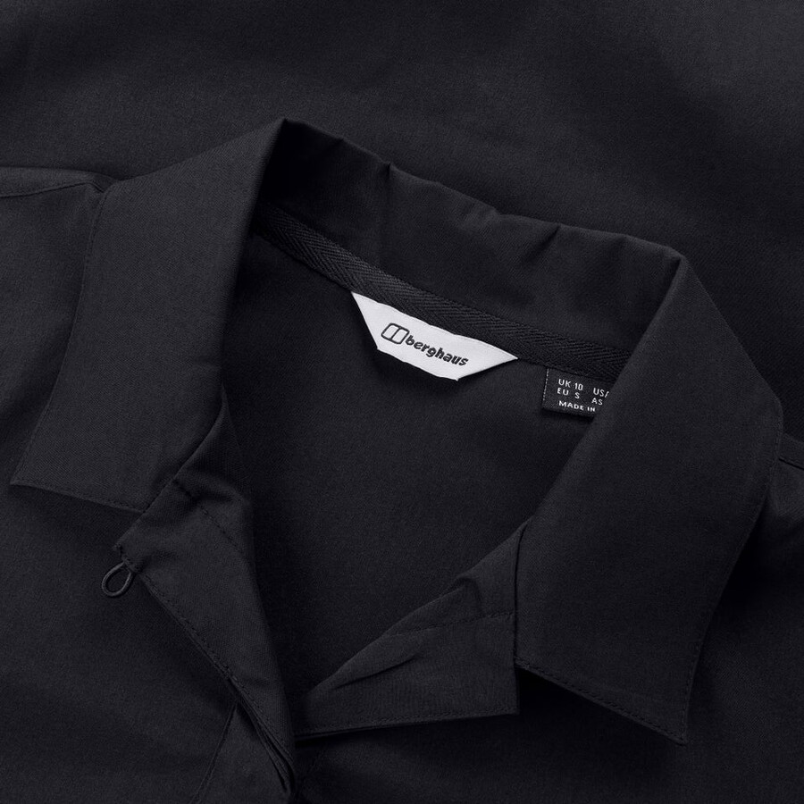 frauen explorer kleid - schwarz berghaus