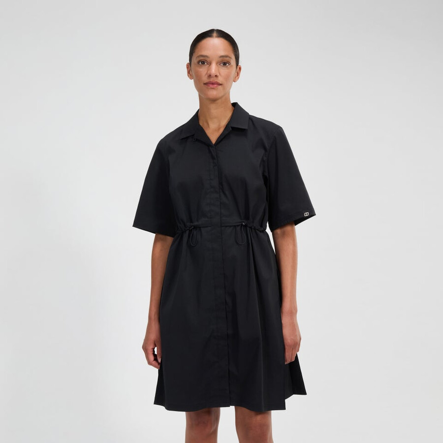 frauen explorer kleid - schwarz berghaus